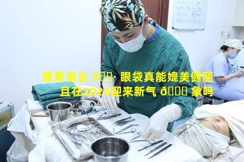 碧素堂去 🌷 眼袋真能媲美健丽且在2024迎来新气 🐕 象吗
